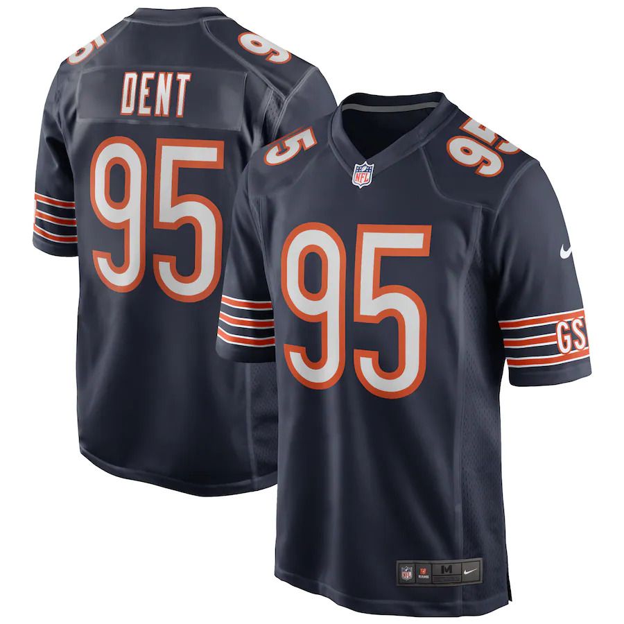 Men Chicago Bears #95 Richard Dent Nike Navy Game Retired Player NFL Jersey->chicago bears->NFL Jersey